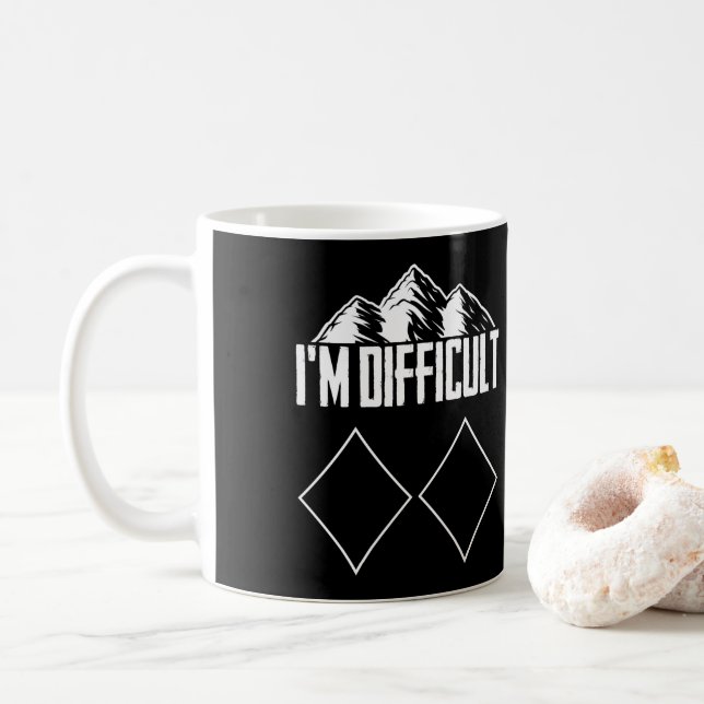 Mug Skiing Snowboard (Avec donut)