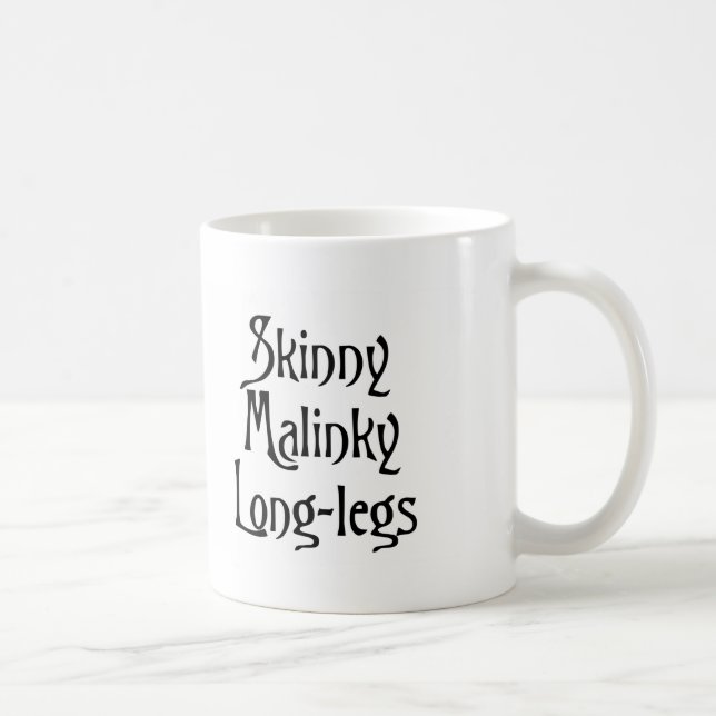 Mug Skinny Malinky Longjambes drôle banter écossais (Droite)