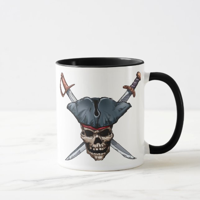 Mug Skulet et Cross Swords avec Disney, Casquette pira (Droite)