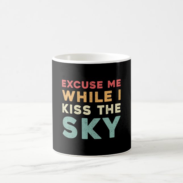 Mug Skydiver Excusez-Moi Pendant Que J'Embrasse Sky Vi (Centre)