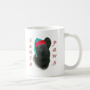 Mug Skye Terrier Père Noël Paws