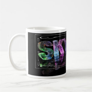 Mug Skylar - le Skylar nommé dans 3D s'allume