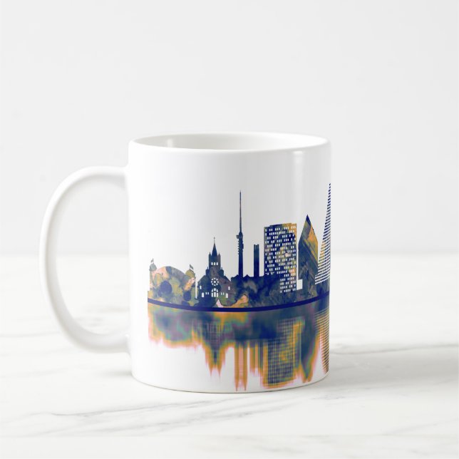 Mug Skyline de Bâle (Gauche)