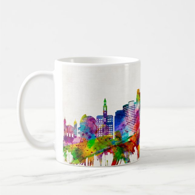 Mug Skyline de San José en Californie (Gauche)