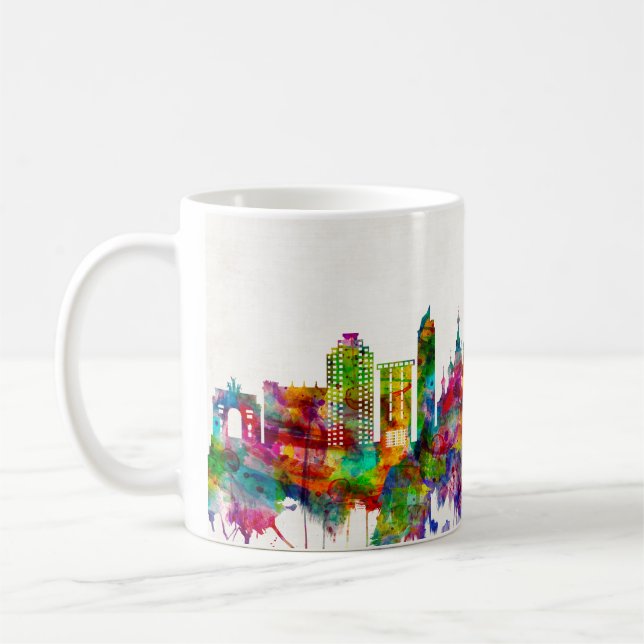 Mug Skyline russe de Saint-Pétersbourg (Gauche)
