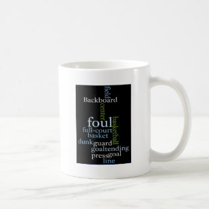 Mug Slam Dunk of Words : Jeu de basket-ball des champi