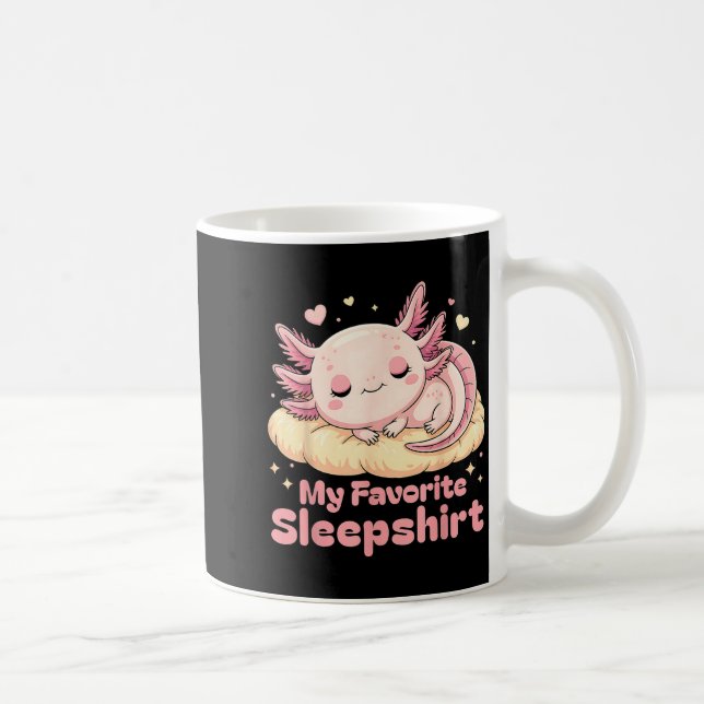 Mug Sleeng Pajamas Axolotl Favorite Sleepshirt Women G (Droite)