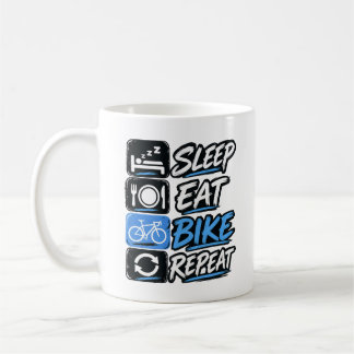 Mug Sleep Eat Bike Repeat