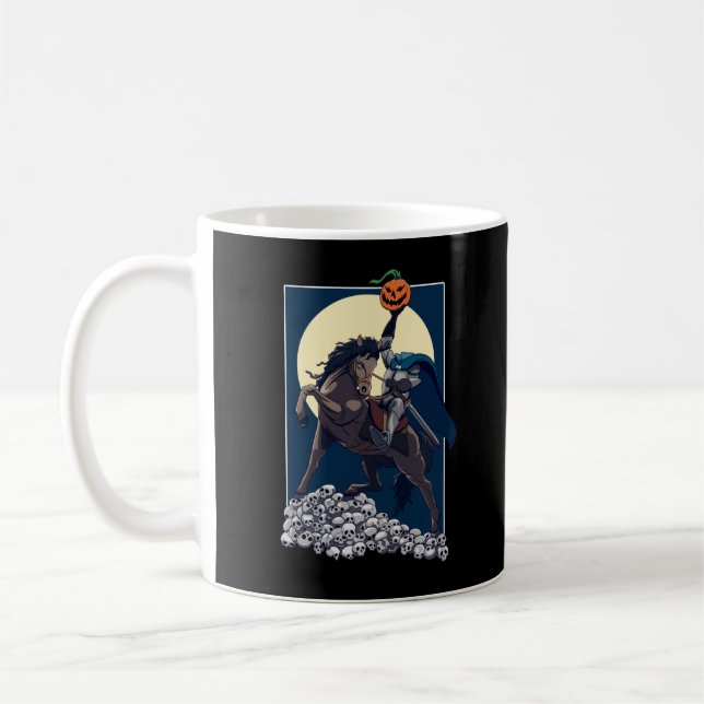 Mug Sleepy Hollow Horseman sans tête | Halloween (Gauche)