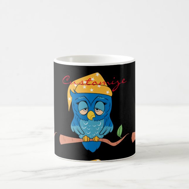 Mug Sleepy Owl Thunder_Cove (Centre)