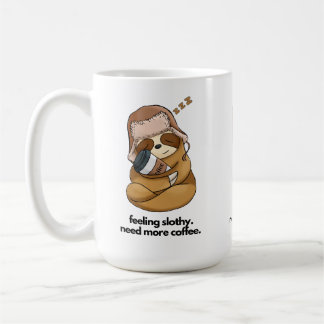 Mug Sleepy Sloth Accrocher le café