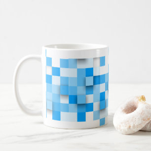Mug SlipperyJoe's carré artwork mosaïque moderne trois