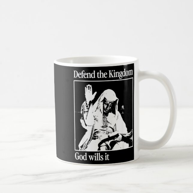 Mug Sliver Mask King Baldwin Iv Meme The Leper King Wa (Droite)