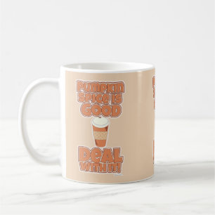 Mug Slogan citrouille épice Super mignon dessin animé
