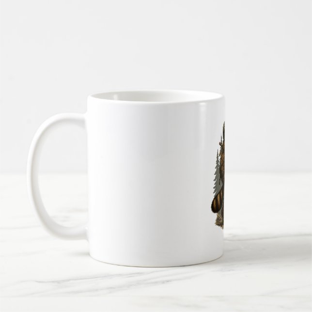 Mug Sloth Camping Randonnée (Gauche)