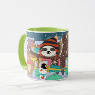 Mug Sloth Christmas