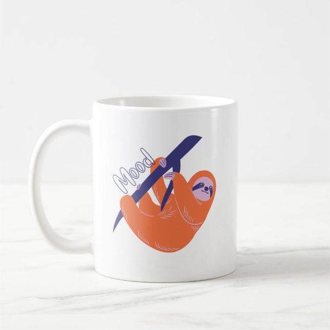 Mug Sloth Mood (Gauche)