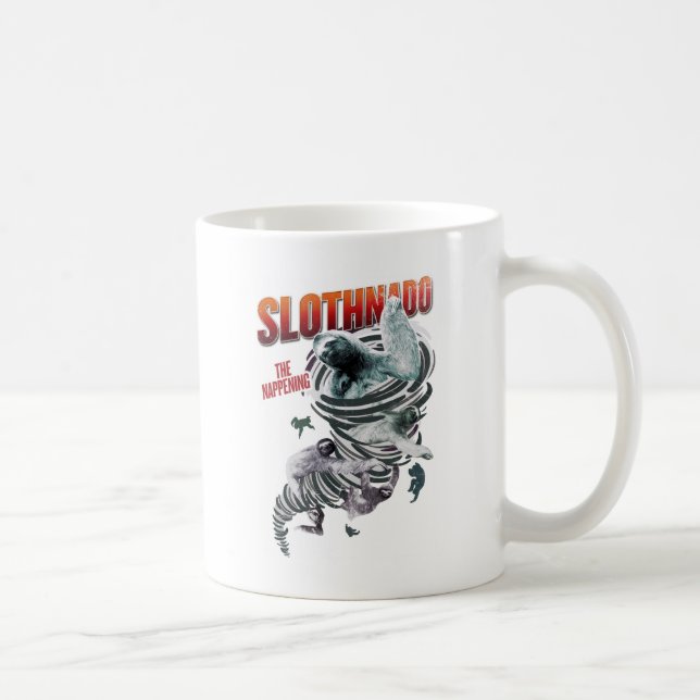 Mug Slothnado : Le Nappening (Droite)