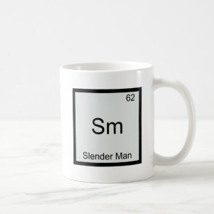 Mug Sm - Chimie De Mème Homme Mince Tableau Périodique