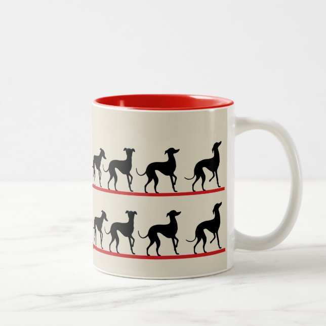 Mug Small Italian greyhounds (Right)