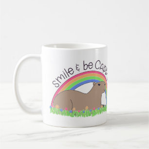 Mug Smile and Be Cappy mignon et heureux capybara