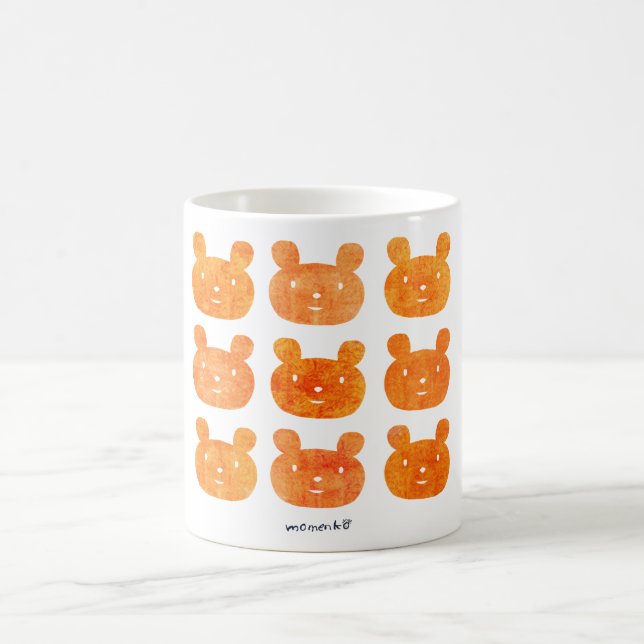 Mug smile bear orange (Centre)