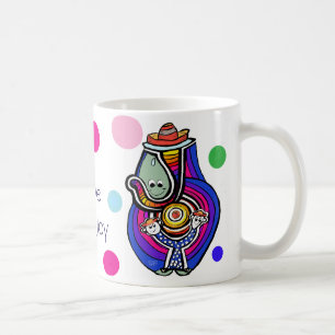 Mug Smiles Joy Party Cartoon Art