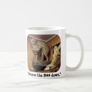 Mug Smokey que le chat sauvage indique que "fermentez