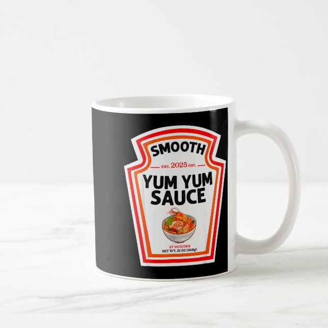 Mug Smooth Yum Yum Sauce Condiment Costume Matching  (Droite)