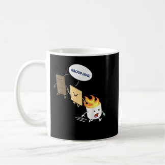 Mug Smores feu de camp Marshmallows Dégustation Funny 