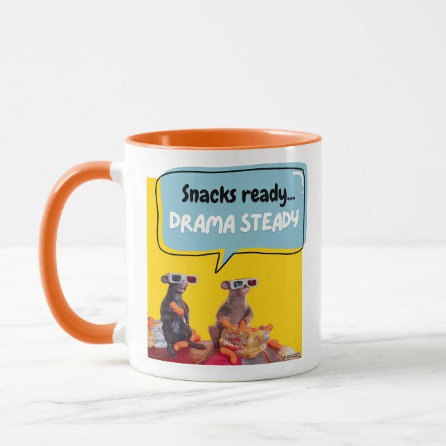 Mug Snacks Ready, Drama Steady (Gauche)