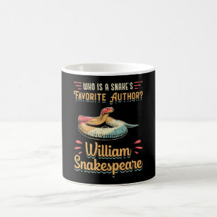 Mug Snakespeare Cobra Serpent Reptile Animal drôle Cad