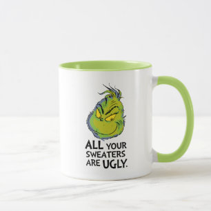 Mug Snarky Grinch   Tous Vos Chauffeurs Sont Vilains