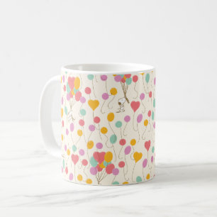 Mug Snoopy Bunches of Balloons Motif