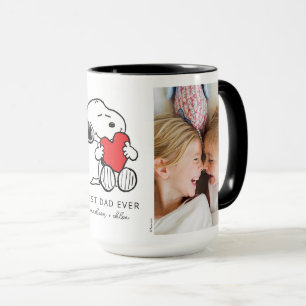Mug Snoopy Heart   Meilleur Père Jamais - Photo