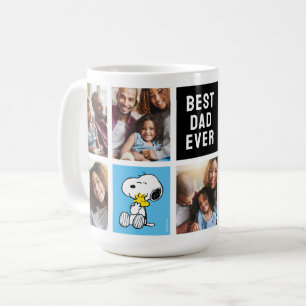 Mug Snoopy & Woodstock   Meilleur papa jamais collé