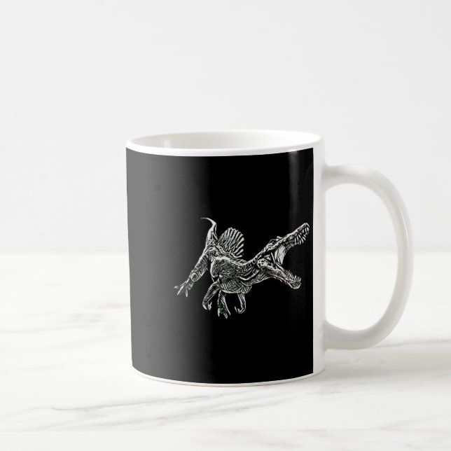 Mug Snosaurus Motif Dinosaur Prehistoric Predator Dino (Droite)