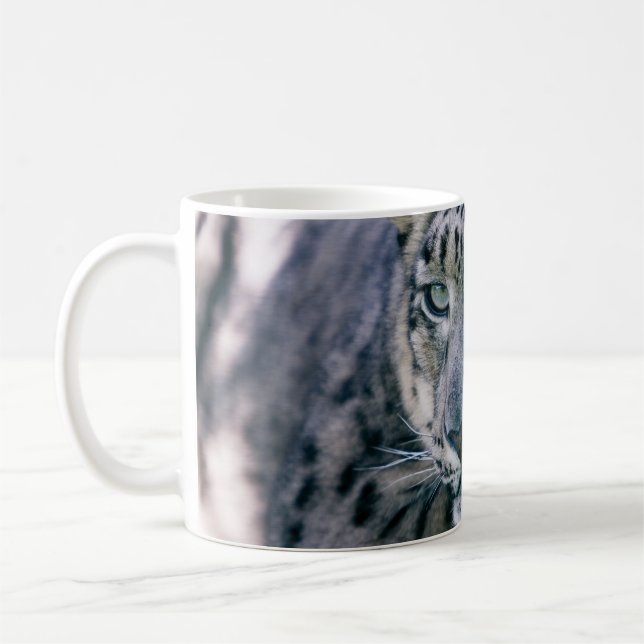 Mug Snow Leopard closeuse (Gauche)