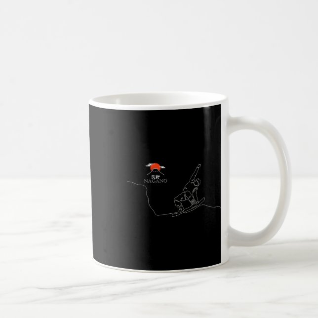 Mug Snowboard de Nagano  (Droite)