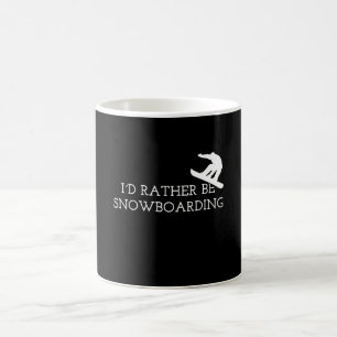 Mug Snowboard - Je Préférerais Être Snowboard