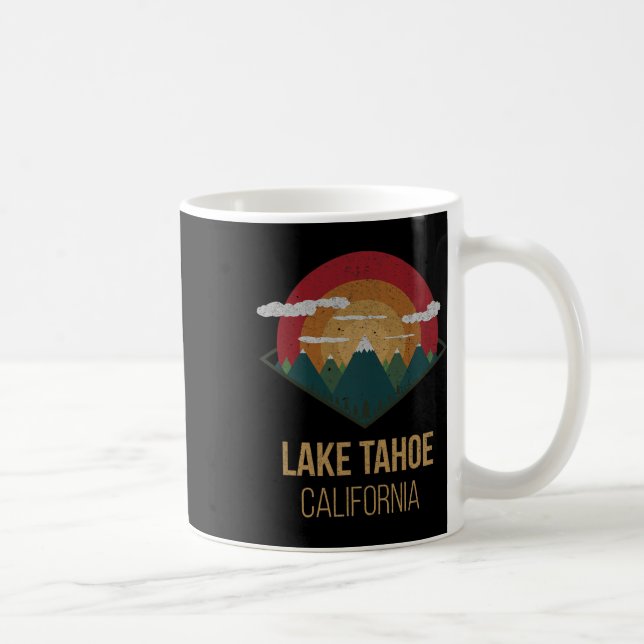 Mug Snowboard Lake Tahoe California Winter Mountain Gi (Droite)