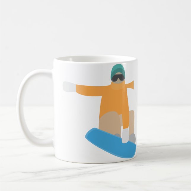 Mug Snowboardeur (Gauche)