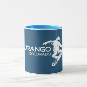 Mug Snowboardeur de Durango Colorado