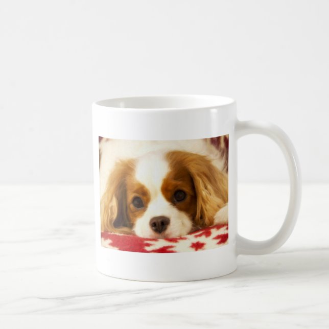 Mug Snowflake Cavalier King Charles Spaniel (Droite)