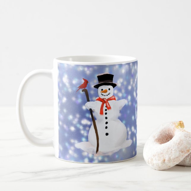 Mug Snowman (Avec donut)