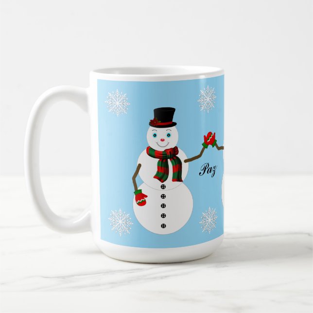 Mug snowman (Gauche)