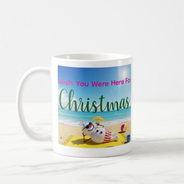Mug Snowman bronzage (Gauche)