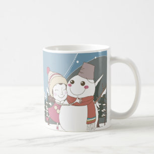 Mug Snowman Noël Fêtes de Noël Musique