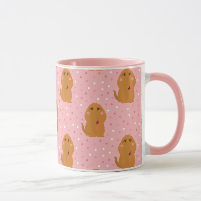 Mug Snuffleupagus Pink Polka Motif (Droite)