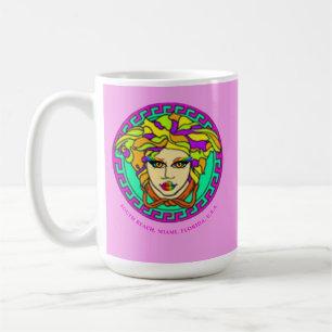 Mug SoBe Miami Kitsch Iconique Méduse, Fierté 